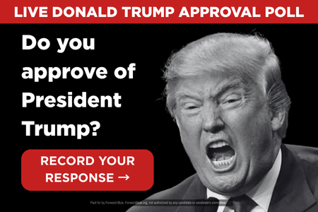 LIVE POLL: Do you approve of Donald Trump?